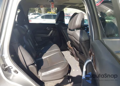 2011 Acura Mdx Advance Package z USA, uszkodzony, nr VIN 2HNYD2H72BH517281